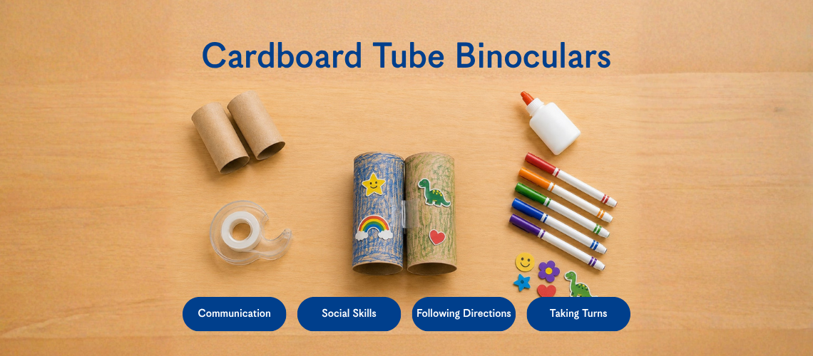 Cardboard Tube Binoculars
